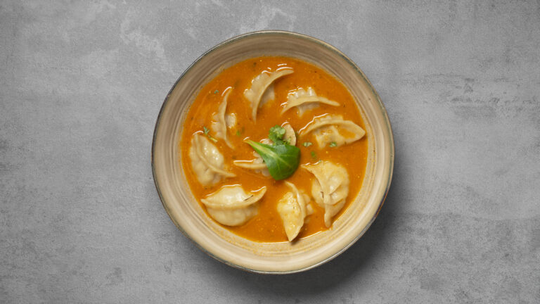 Chicken Momo jhol