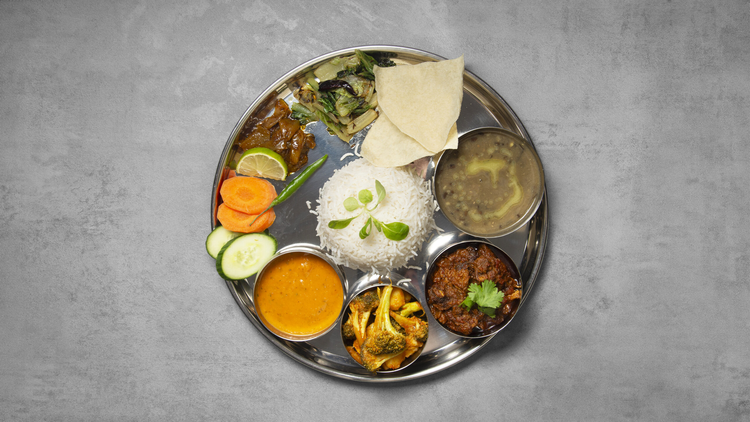 10. LAMB THALI